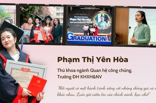 Thủ khoa ngành Quan hệ công chúng và hành trình chinh phục ước mơ