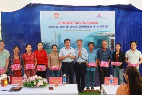 BSR tài trợ xây dựng 100 căn nhà, góp phần thực hiện kế hoạch xóa nhà tạm của tỉnh Quảng Nam