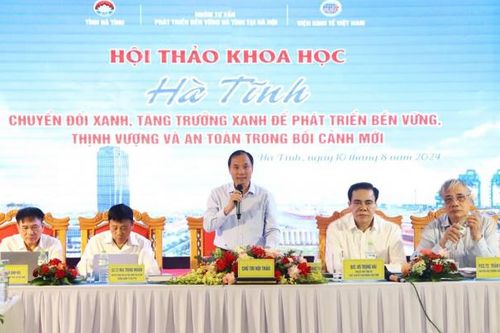 Hà Tĩnh đẩy mạnh chuyển đổi mô hình tăng trưởng theo hướng xanh hóa các ngành kinh tế