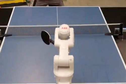 Google công bố robot chơi bóng bàn cấp độ nghiệp dư