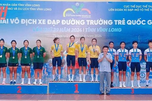 Xe đạp Thanh Hóa lập kỳ tích lịch sử tại Giải vô địch đường trường trẻ quốc gia