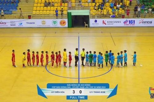 Đương kim vô địch U.11 Biên Hòa đã trở lại đường đua