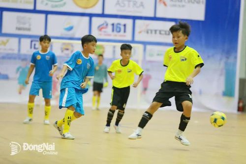 U.11 Nhơn Trạch - U.11 Thống Nhất: Đội Thống Nhất có điểm số đầu tiên