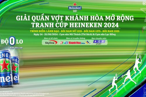 Giải Quần vợt Khánh Hòa mở rộng tranh Cúp Heineken 2024: Một sự kiện không thể bỏ qua dành cho người hâm mộ quần vợt