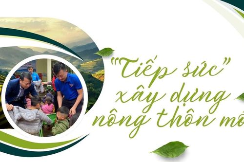 'Tiếp sức' xây dựng nông thôn mới