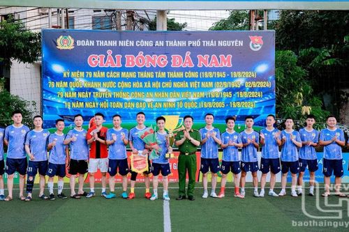 Giải bóng đá nam trong lực lượng Công an TP. Thái Nguyên