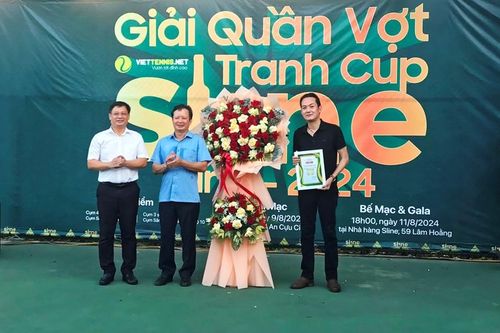 Khai mạc Giải Quần vợt tranh Cúp SLINE lần 2 năm 2024