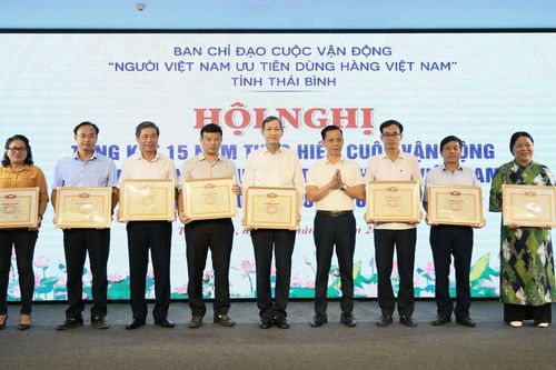 Thái Bình: Đẩy mạnh thực hiện Cuộc vận động 'Người Việt Nam ưu tiên dùng hàng Việt Nam'
