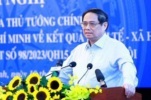 Thủ tướng Phạm Minh Chính làm việc tại Thành phố Hồ Chí Minh