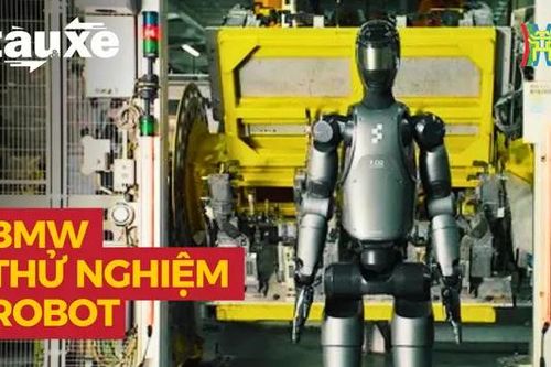 BMW thử nghiệm robot hình người trong nhà máy | Bản tin Tàu và Xe | 10/08/2024