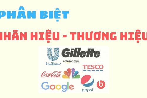 Phân biệt nhãn hiệu và thương hiệu