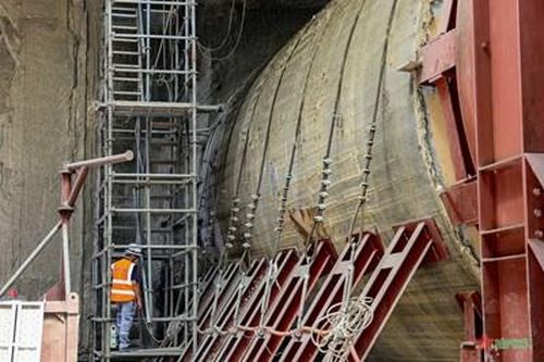 Máy khoan hầm TBM đường sắt đô thị Nhổn - Ga Hà Nội hoạt động như thế nào?