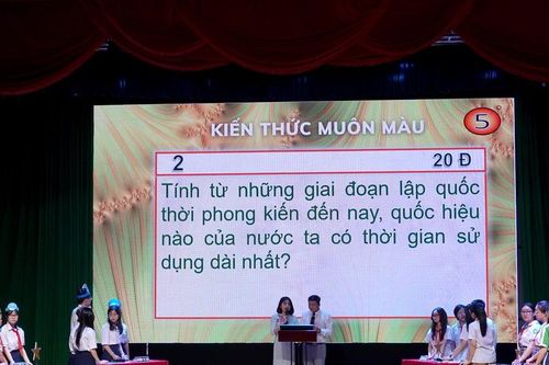 Sôi nổi Hội thi 'Kiến thức muôn màu'