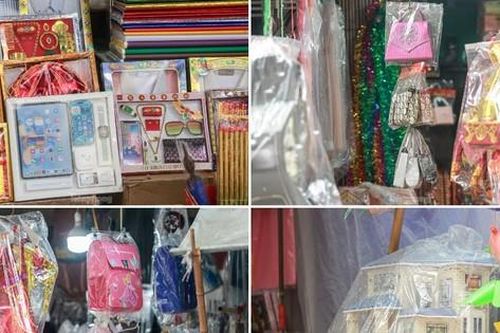 Bày la liệt 'nhà lầu, ô tô, hàng hiệu', phố vàng mã vẫn 'ế khách' sát ngày rằm tháng 7