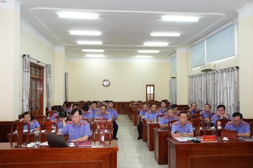 VKSND tỉnh Thái Nguyên tổ chức Hội nghị chuyên đề