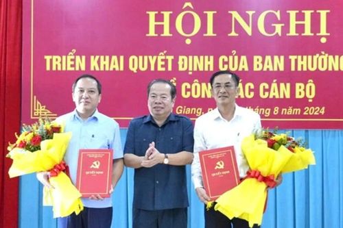 Kiên Giang: Điều động, bổ nhiệm nhiều cán bộ chủ chốt