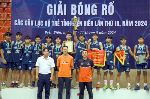 Trao 8 giải thưởng tại Giải bóng rổ các Câu lạc bộ trẻ lần thứ III năm 2024