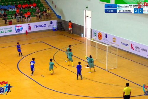U.11 Cẩm Mỹ vượt qua chính đối thủ trên bảng xếp hạng