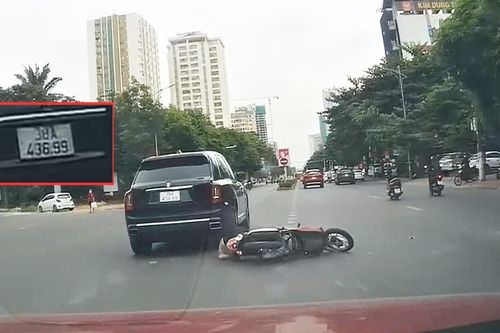 Phẫn nộ tài xế siêu xe Rolls-Royce 38A-436.99 gây tai nạn rồi bỏ đi
