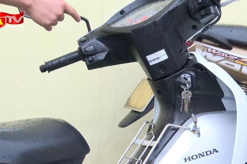Đối tượng gây ra hàng loạt vụ trộm xe máy do người dân quên rút chìa khóa