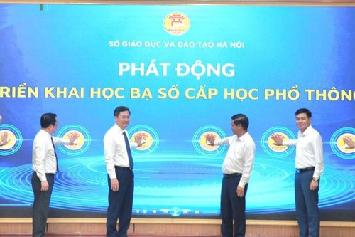 Hà Nội triển khai học bạ số ở tất cả các trường phổ thông