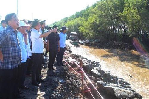 Sạt lở ở Cà Mau - Bạc Liêu ngày càng nghiêm trọng