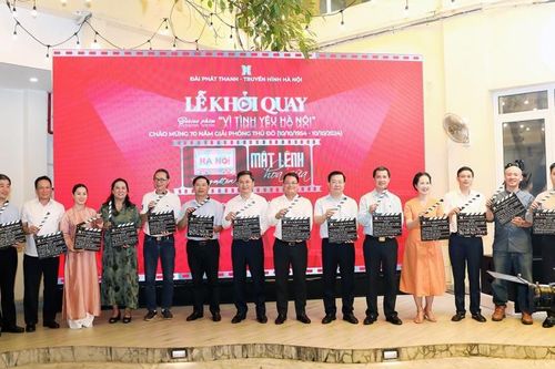 Chính thức khởi quay series phim 'Vì tình yêu Hà Nội'
