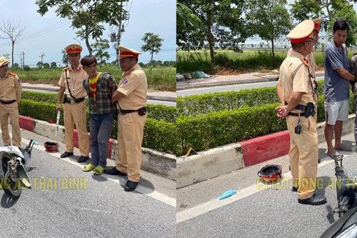 Thái Bình: bí mật của nam thanh niên đi xe máy giữa trưa nắng