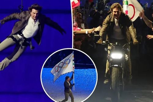 Tom Cruise đưa các pha mạo hiểm đáng kinh ngạc tới Lễ bế mạc Olympic Paris 2024