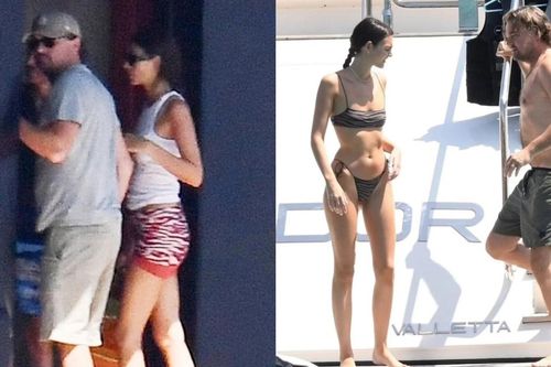 Siêu mẫu Italia kém 24 tuổi như hình với bóng bên tài tử Leonardo DiCaprio