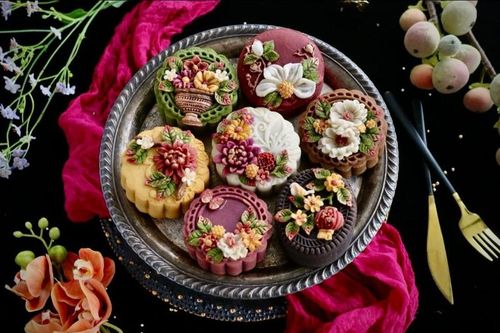 Mẹ đảm làm bánh cúng rằm tháng 7 đẹp đến nỗi 'không nỡ ăn'