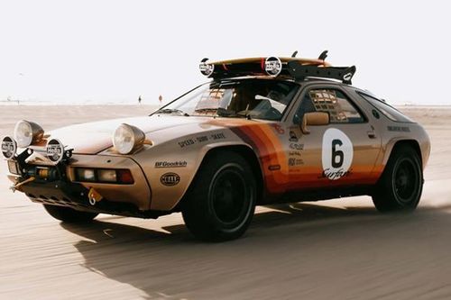 Porsche 928 'Sufari' hoài cổ nâng cấp xe đa địa hình đại chất