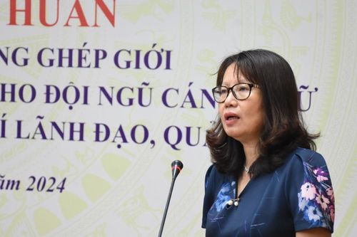 Bộ Tư pháp tập huấn nâng cao năng lực lồng ghép giới trong hoạch định chính sách