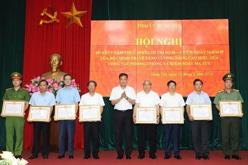 Trong 5 năm, Công an tỉnh Hưng Yên đã khởi tố hơn 2.000 bị can liên quan đến ma túy