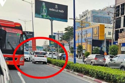 Chạy ô tô ngược chiều trên quốc lộ, người phụ nữ ở Bình Dương bị tước bằng lái