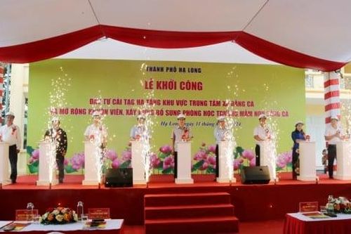 Quảng Ninh khởi công 4 công trình trọng điểm cho các xã vùng cao Hạ Long