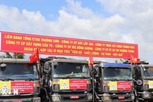 Tiền Giang: Khởi công dự án thành phần 2 cao tốc An Hữu-Cao Lãnh