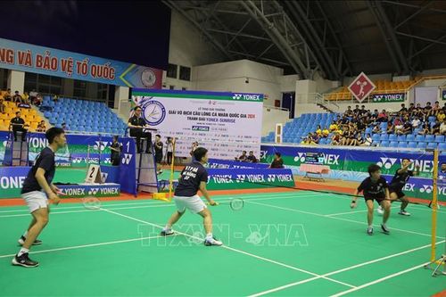 Khởi tranh Giải vô địch Cầu lông cá nhân quốc gia năm 2024