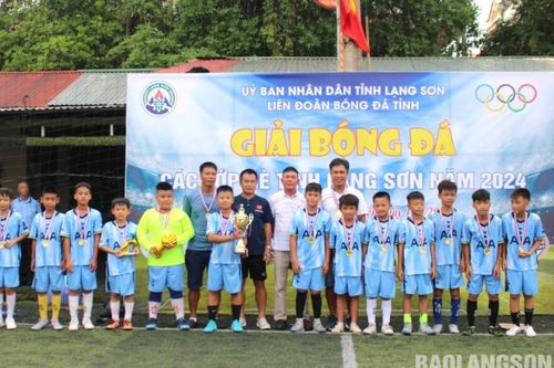 FC Lộc Bình xuất sắc đoạt 2 huy chương vàng tại Giải bóng đá các lớp hè tỉnh năm 2024.