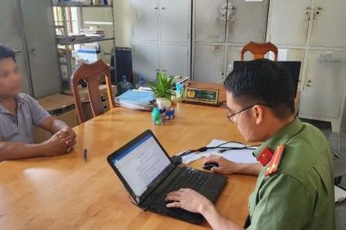 Đạ Tẻh xử phạt một trường hợp có hành vi báo chốt giao thông trên mạng xã hội