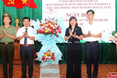 Ngày hội toàn dân bảo vệ an ninh Tổ quốc tại xã Sặp Vạt