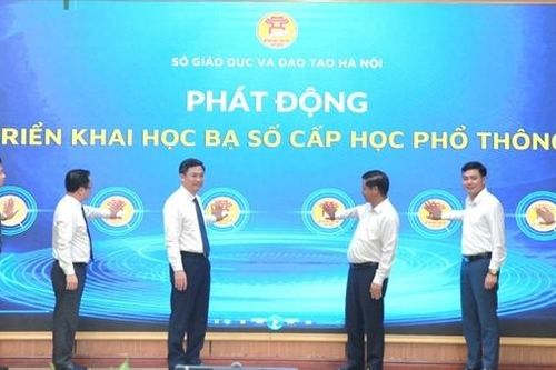Hà Nội sắp triển khai học bạ số ở tất cả các trường phổ thông