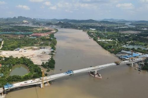 Diện mạo cầu Lại Xuân hơn nghìn tỉ đồng nối Hải Phòng - Quảng Ninh sắp về đích