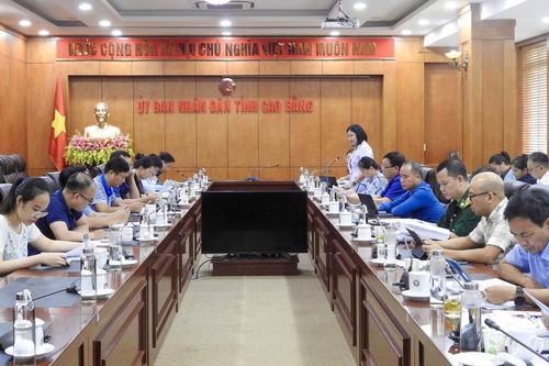 Đoàn công tác liên ngành về phát triển hạ tầng thương mại biên giới làm việc tại tỉnh