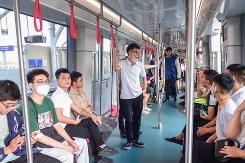 Tuyến đường sắt đô thị Nhổn - ga Hà Nội phá vỡ kỷ lục vận chuyển