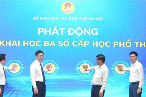 Năm học 2024-2025, Hà Nội triển khai học bạ số ở tất cả các trường phổ thông