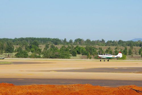 Trung đoàn 920 tổ chức thành công ban bay cán bộ trên sân bay Phan Thiết