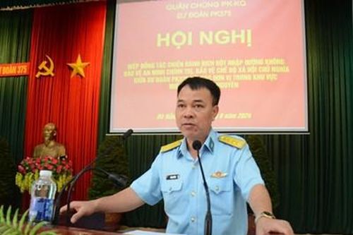 Hội nghị hiệp đồng tác chiến giữa Sư đoàn 375 với các đơn vị khu vực miền Trung-Tây Nguyên