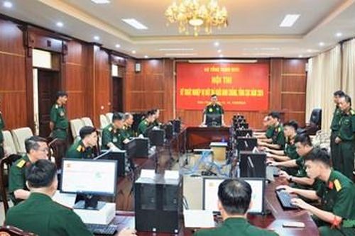Khai mạc Hội thi kỹ thuật nghiệp vụ mật mã khối binh chủng, tổng cục năm 2024