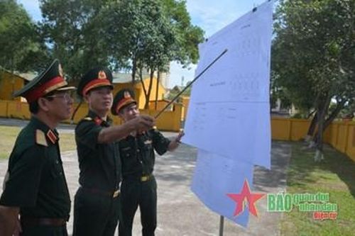 Tổng cục Hậu cần kiểm tra tại Lữ đoàn 971